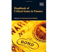 Handbook Of Critical Issues In Finance