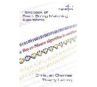 Handbook of Exact String Matching Algorithms Christian Charras, Thierry Lecroq (Auteur)