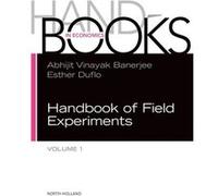 Handbook Of Field Experiments Esther Duflo, Abhijit Banerjee (Auteur)