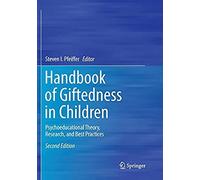 Handbook Of Giftedness In Children