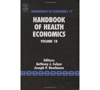 Handbook of Health Economics