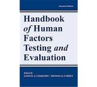 Handbook of Human Factors Testing and Evaluation
