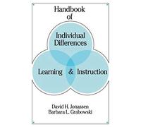 Handbook Of Individual Differences, Learning, And Instruction