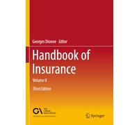 Handbook of Insurance: Volume II