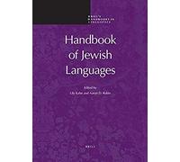 Handbook Of Jewish Languages