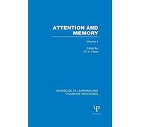 Handbook Of Learning And Cognitive Processes (Volume 4)