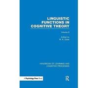 Handbook Of Learning And Cognitive Processes (Volume 6)