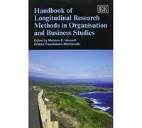 Handbook of Longitudinal Research Methods in Organisation and Business Studies (Elgar Original Reference) (Research Handbooks in Business and Management Series) - [Livre en VO] Melanie E Hassett, Erii