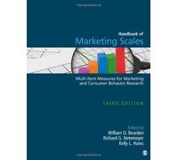 Handbook Of Marketing Scales