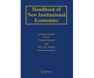 Handbook of New Institutional Economics