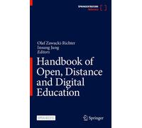 Handbook Of Open, Distance And Digital Education