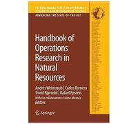 Handbook Of Operations Research In Natural Resources
