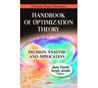 Handbook of Optimization Theory, Mathematics Research Developments Series