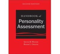 Handbook of Personality Assessment by Greene & Roger L. Pacific Graduate School of Psychology & Palo Alto & CA Irving B Weiner, Roger L Greene (Auteur)