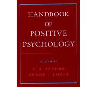 Handbook Of Positive Psychology