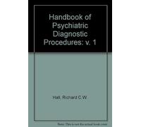 Handbook Of Psychiatric Diagnostic Procedures