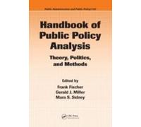 Handbook Of Public Policy Analysis