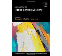 Handbook Of Public Service Delivery
