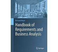 Handbook of Requirements and Business Analysis – Springer Verlag
