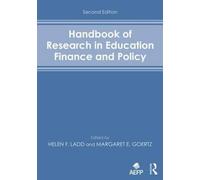 Handbook Of Research In Education Finance And Policy