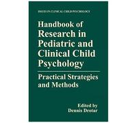 Handbook Of Research In Pediatric And Clinical Child Psychology
