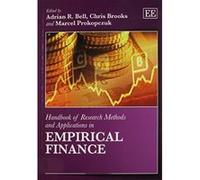Handbook of Research Methods and Applications in Empirical Finance (Handbooks of Research Methods and Applications Series) - [Livre en VO] Adrian R Bell, Chris Brooks, Marcel Prokopczuk, C Brooks (Aut