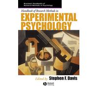 Handbook of Research Methods in Experimental Psychology