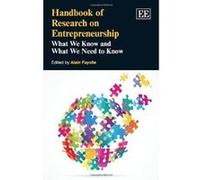 Handbook of Research on Entrepreneurship: What We Know and What We Need to Know (Elgar Original Reference) (Research Handbooks in Business and Management Series) - [Livre en VO] Alain Fayolle (Auteur)