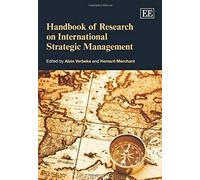 Handbook Of Research On International Strategic Management