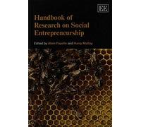 Handbook Of Research On Social Entrepreneurship