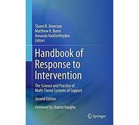 Handbook Of Response To Intervention