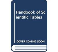 Handbook Of Scientific Tables