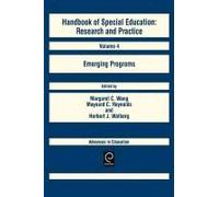 Handbook of Special Education Margaret C. Wang, Maynard C. Reynolds (Auteur)