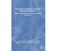 Handbook Of Special Education Research, Volume Ii