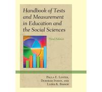 Handbook Of Tests And Measurement In Education And The Social Sciences
