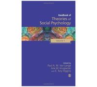 Handbook Of Theories Of Social Psychology