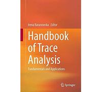 Handbook Of Trace Analysis
