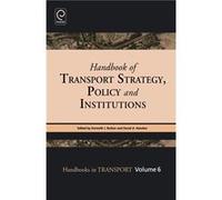 Handbook of Transport Strategy Policy and Institutions by David A. Hensher Kenneth J. Button Hardcover Book Hensher (Auteur)