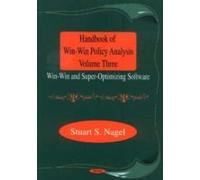 Handbook Of Win-Win Policy Analysis, Volume 3