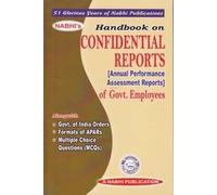 Handbook on Confidential Reports Annual Performance Assessment Reports of Government Employees