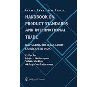 Handbook On Product Standards And International Trade
