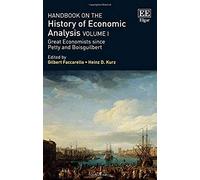 Handbook On The History Of Economic Analysis Volume I