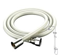 Handbrauseschlauchverlängerung,Flexibler Brauseschlauch - Sicherer Duschschlauch,Flexible Ersatz-Duschkopfrohrverlängerung für die Dusche im Badezimmer zu Hause, im