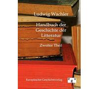 Handbuch Der Geschichte Der Litteratur
