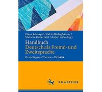 Handbuch Deutsch Als Fremd- Und Zweitsprache