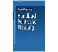 Handbuch Politische Planung