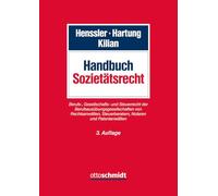 Handbuch Sozietätsrecht