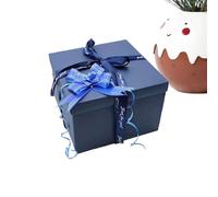 Handcrafted Photo Box - Keepsake Memory Container, Sentimental Gift Organizer for Party Planners, Decorative Storage with 5 Layers, Wrapping Supplies, Celebration Accessory for College Students