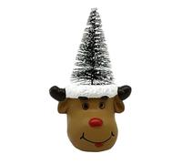Handcrafteds Décoration de Noël Père Noël Bonhomme de neige Cerf Décoration de Noël pour ajouter de la joie à n'importe quelle pièce Décoration Père Noël Bonhomme de neige Bois