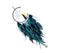 Handcrafts Breloque attrape-rêves lune pour décoration de la maison Bonne fortune Beauté Flux d'énergie positive